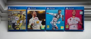 Bundel van 4 FIFA games voor PS4 en PS5 beschikbaar voor biedingen
