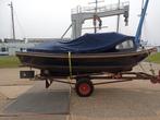 vlet staal met vetus 33pk 5,4 meter, Watersport en Boten, Ophalen, Gebruikt, Staal, Binnenboordmotor