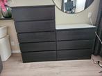IKEA Malm ladekasten 1x 3lades 1x 6 lades, Ophalen, 50 tot 100 cm, Zo goed als nieuw, 3 of 4 laden