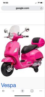 Roze Kinder Scooter Vespa, Kinderen en Baby's, Speelgoed | Buiten | Accuvoertuigen, Ophalen, Gebruikt