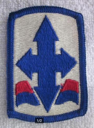 Embleem US Army 29 th Infantry afmeting 7,5 x5 cm. beschikbaar voor biedingen