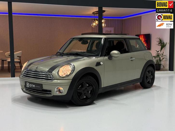 Mini Mini 1.6 Cooper Pepper Pano Cruise Stoelverw. Clima Air, Auto's, Mini, Bedrijf, Te koop, Cooper, ABS, Airbags, Airconditioning