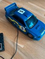 Leuke blauwe bestuurbare auto met snoer, Hobby en Vrije tijd, Modelbouw | Radiografisch | Auto's, Ophalen of Verzenden, Gebruikt