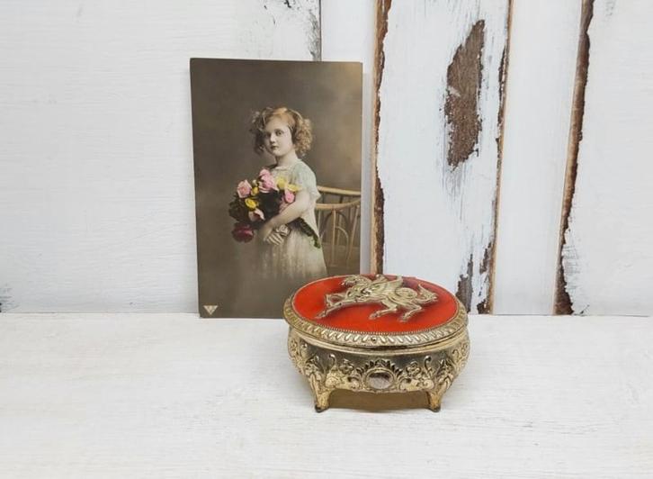 Pegagus sieradendoosje, Antiek en Kunst, Curiosa en Brocante, Ophalen of Verzenden