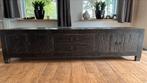 Mooie elmhouten t.v meubel in de kleur Old Black, Huis en Inrichting, Ophalen, Zo goed als nieuw, 25 tot 50 cm, Minder dan 100 cm