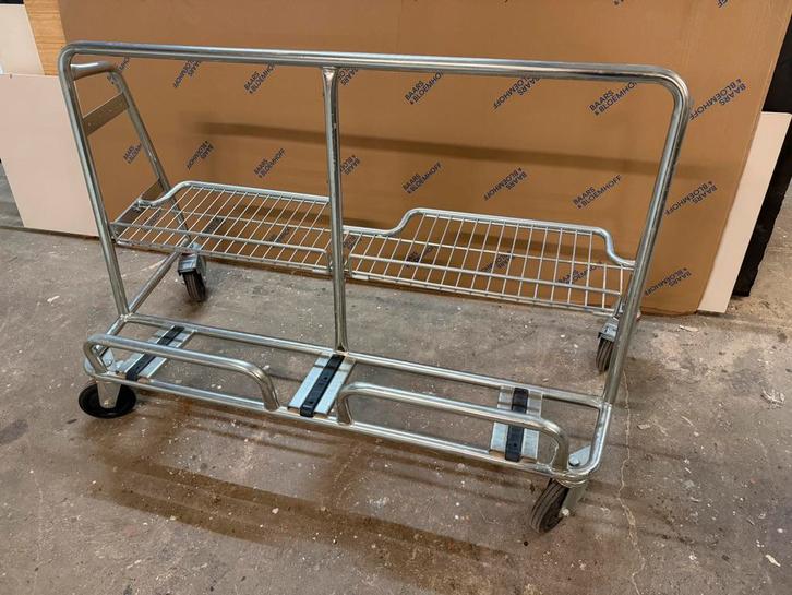 Platenkar Wanzl, Doe-het-zelf en Verbouw, Transportwagens, Zo goed als nieuw, Ophalen