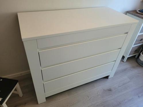 Commode wit, Kinderen en Baby's, Kinderkamer | Commodes en Kasten, Zo goed als nieuw, 90 tot 105 cm, 100 cm of meer, 50 tot 70 cm