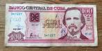 Cuba 100 pesos 2004 circulatie nominaal 4€ 34121, Los biljet, Ophalen of Verzenden, Noord-Amerika