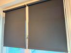 Antraciet rolgordijnen - 2 stuks, Ophalen, Zo goed als nieuw, 150 tot 200 cm