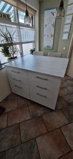 IKEA Tafelblad Marmerlook 100x130cm, Ophalen of Verzenden, Rechthoekig, 100 tot 150 cm, 50 tot 100 cm