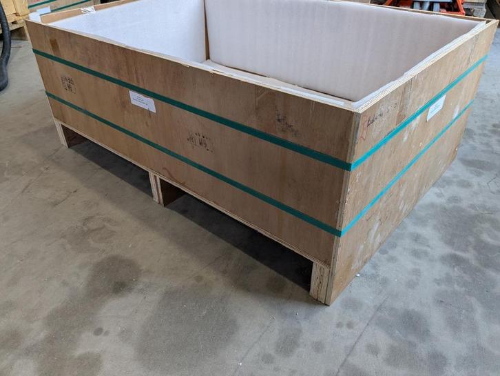 houten transport kisten, Doe-het-zelf en Verbouw, Kratten en Dozen, Zo goed als nieuw, Krat, 100 cm of meer, 35 tot 50 cm, 60 cm of meer