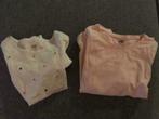 2 shirts voor een meisje in maat 110/116 H&M, Kinderen en Baby's, Kinderkleding | Maat 110, Nieuw, Meisje, Ophalen of Verzenden