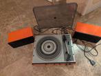 Vintage Pickup met Boxen - Draait!, Audio, Tv en Foto, Platenspelers, Ophalen of Verzenden, Gebruikt, Platenspeler, Overige merken