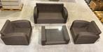 Luxe Loungeset Bellagio, Tuin en Terras, Ophalen, 4 zitplaatsen, Loungeset, Wicker