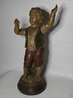 Laure Martin (1855-1915) Gesigneerde grote beeld, Ophalen of Verzenden, Zo goed als nieuw, Mens