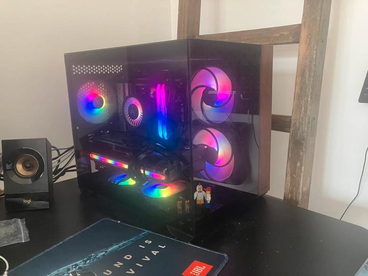 Razendsnelle gaming pc amd, Computers en Software, Desktop Pc's, Zo goed als nieuw, 4 Ghz of meer, SSD, 32 GB, Gaming, Ophalen