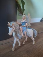 Schleich Bayala speelfiguur van Eyela met een eenhoorn. , Ophalen of Verzenden, Zo goed als nieuw