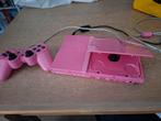 Roze PS2 Slim Limited Edition met Controller, Gebruikt, Ophalen of Verzenden, Roze, Met 1 controller