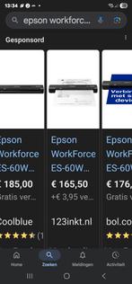 Epson WorkForce ES-60W Mobiele Scanner - Nieuw!, Computers en Software, Scanners, Epson, Nieuw, Windows, Mobiele scanner