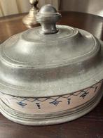 Tinnen schaaltje/botervloot, Antiek en Kunst, Antiek | Tin, Ophalen of Verzenden