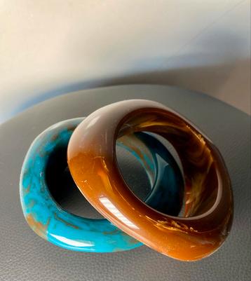 Set van 2 armbanden bruin blauw H&M beschikbaar voor biedingen