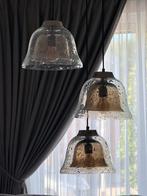 Rivièra Maison Rue de Vosges hang lampen set van drie, Ophalen of Verzenden, Zo goed als nieuw, Glas, Minder dan 50 cm
