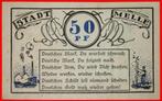 Ⰶ HANOVER: GERMANY MELLE 50 PFENNIGS 1921 CRISP! HARLEQUIN, Verzenden, Duitsland, Los biljet