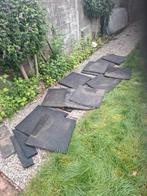 Rubberen tegels 50x50, Tuin en Terras, Ophalen, Gebruikt, Overige typen, Rubber