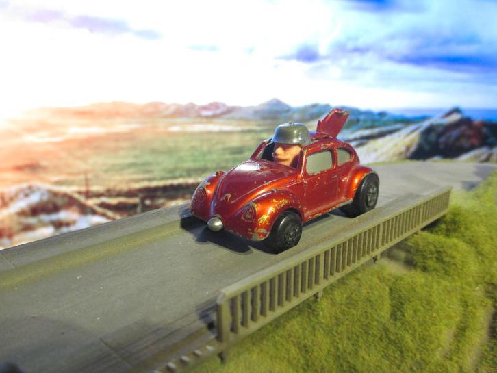 1:69 VW Volkswagen Flying Bug Matchbox nr.11 1972 #3, Hobby en Vrije tijd, Modelauto's | Overige schalen, Gebruikt, Auto, Ophalen of Verzenden