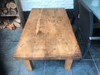 Salontafel massief eiken, Huis en Inrichting, Tafels | Salontafels, Ophalen, Gebruikt, Stoer, Eikenhout