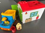 PLAYMOBIL 1.2.3 Werkman Met Sorteergarage - 70184, Ophalen, Zo goed als nieuw