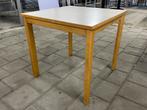 1x Vintage Eetkamertafel, Huis en Inrichting, Tafels | Eettafels, Ophalen, Gebruikt, 50 tot 100 cm, Vierkant