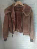 Morlands sheep leather jacket, Bruin, Ophalen of Verzenden, Zo goed als nieuw, Maat 36 (S)