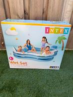 NIEUW Wet Set Zwembad, Opblaaszwembad, Vierkant, Nieuw, Ophalen of Verzenden