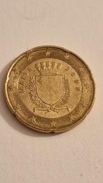 Malta 20 cent 2008, Ophalen of Verzenden, Overige landen, Losse munt