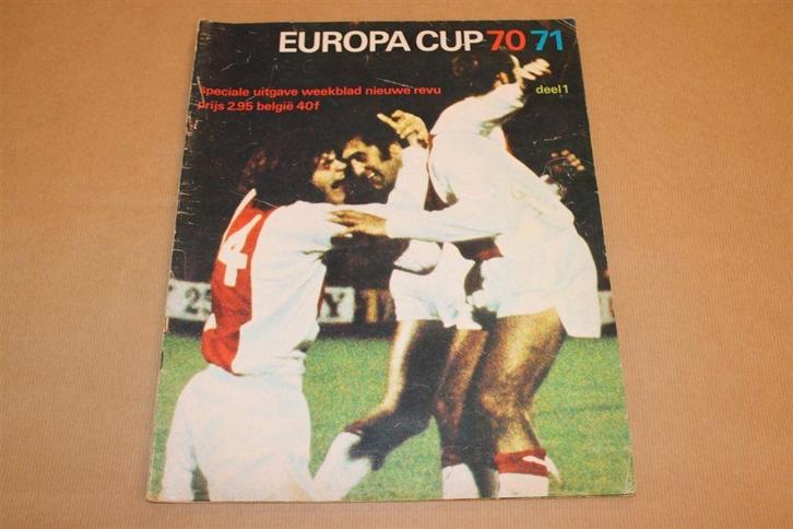 Grote special - Europa Cup 70 71 - Deel 1, Verzamelen, Sportartikelen en Voetbal, Gebruikt, Boek of Tijdschrift, Buitenlandse clubs