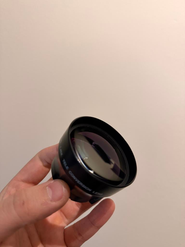 Olympus 1,45x tele conversion lens, Ophalen of Verzenden, Zo goed als nieuw, 50 tot 60 mm, Overige typen