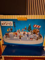 Skating pound schaatsbaan lemax kerstdorp kersthuisje 94048, Diversen, Kerst, Ophalen of Verzenden