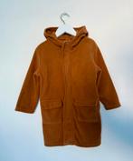 Fleece capuchon lang vest cognac camel lange warme jas 104, Ophalen of Verzenden, Zo goed als nieuw, Jas, Shein