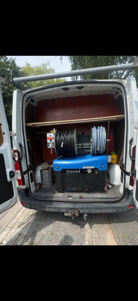 Rioned ontstoppingsmachine Aquajet incl afstandsbediening, Zakelijke goederen, Machines en Bouw | Onderhoud en Reiniging, Ophalen