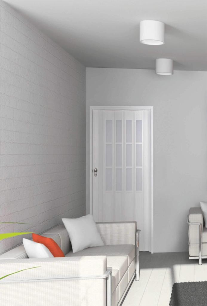 UITVERKOOP! New Edition vouwdeur met glas kleur wit 86x205, Huis en Inrichting, Stoffering | Gordijnen en Lamellen, Nieuw, 200 cm of meer