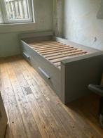 1 persoons bed met onderlade  - lengte 2.19 x breedte 95 cm, 90 cm, Eenpersoons, Ophalen of Verzenden, Zo goed als nieuw