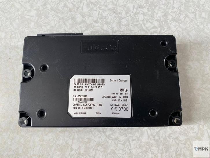 Ford Fiesta 2013 SYNC Bluetooth Module AM5T-14D212-FD, Auto diversen, Autoradio's, Ophalen of Verzenden