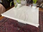 Vintage marmeren salontafel uit begin jaren ‘80, Huis en Inrichting, Tafels | Salontafels, Minder dan 50 cm, Overige materialen