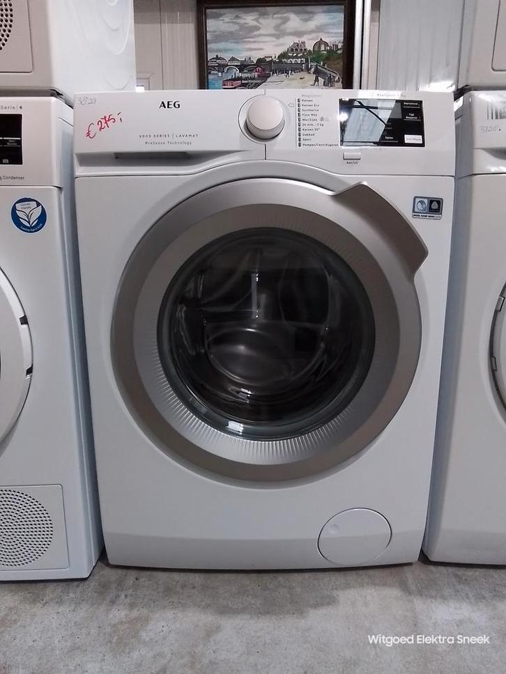 AEG 6000 series wasmachine, 3 maand garantie 3829, Witgoed en Apparatuur, Wasmachines, Refurbished, Voorlader, 6 tot 8 kg, Minder dan 85 cm