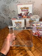 Pokemon Booster Box Acryl Case 6MM (Nieuw), Ophalen of Verzenden, Nieuw, Boosterbox, Foil