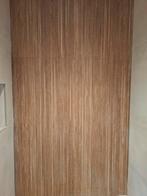 2 tegels (0,96m2) 120x40cm wandtegel houtlook bruin, Ophalen, 60 cm of meer, Nieuw, Minder dan 5 m²
