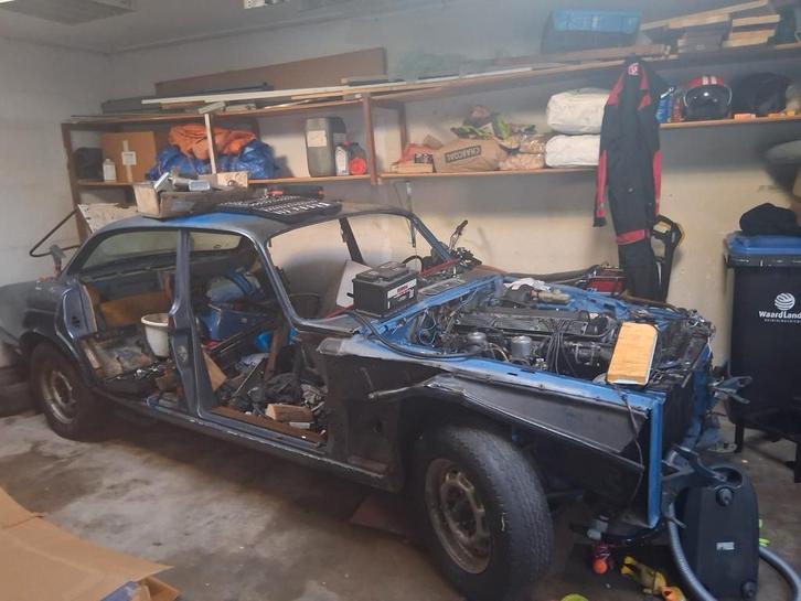 Jaguar Oldtimer Restauratieproject, Auto diversen, Schadeauto's, Jaguar, Automaat, Benzine, Sedan, Blauw, Ophalen