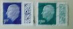 UK: 3 zegels King Charles II, gestempeld met tabs, Verzenden, Gestempeld