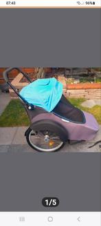 Twinny load fietskar 1 persoon, Fietsen en Brommers, Fietsaccessoires | Aanhangers en Karren, Ophalen, Zo goed als nieuw, Kinderkar